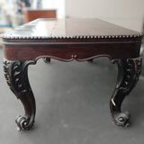 Large Louis XV style mahogany desk, 19th century