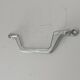 Vintage chrome furniture handle from the 1960s.
