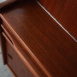 Teak highboard, Danish design, 1960s, production: Denmark