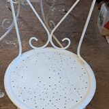 pair of garden chairs circa 1950