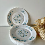 Myosotis dessert plates