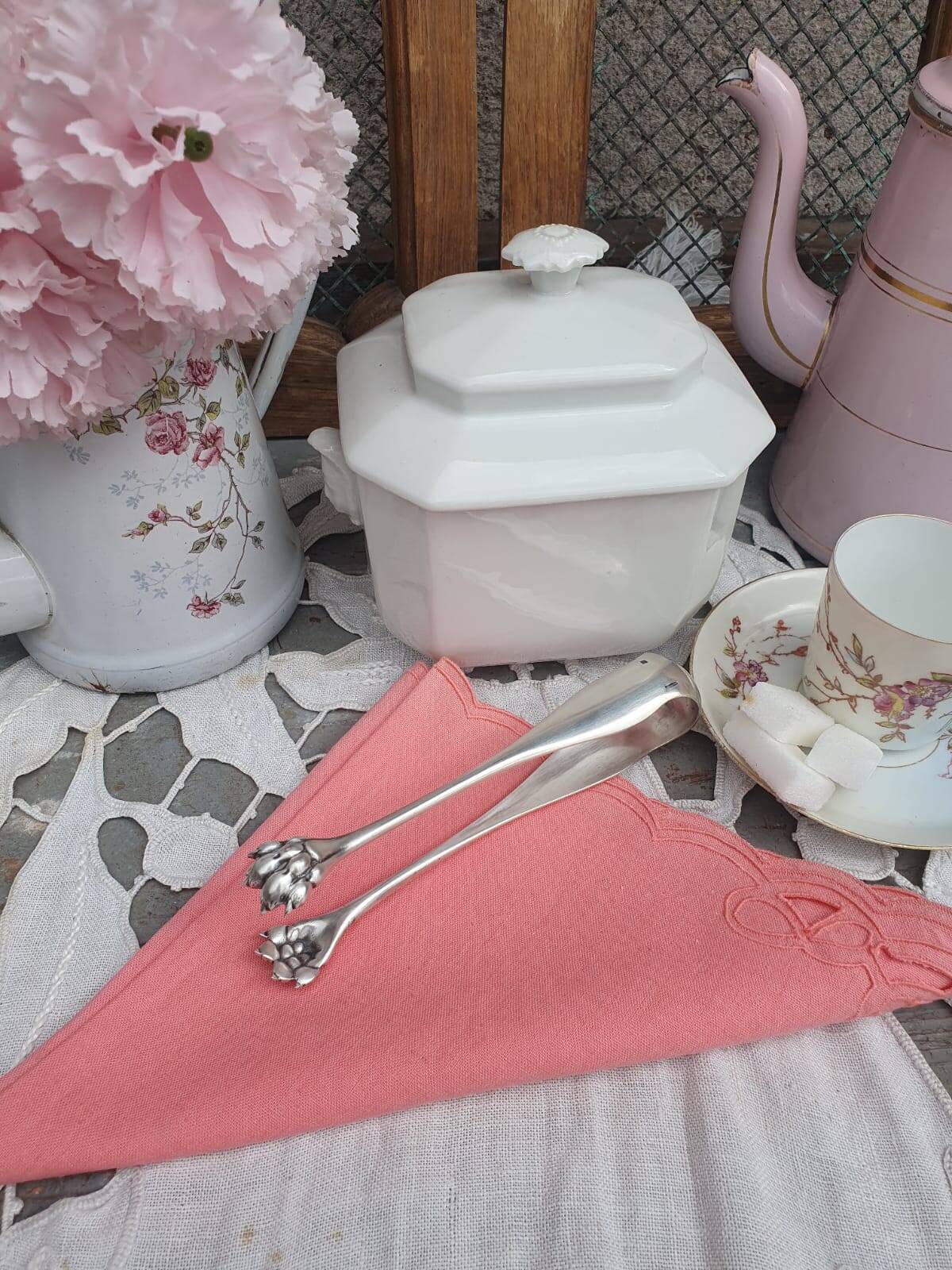 Christofle sugar tongs