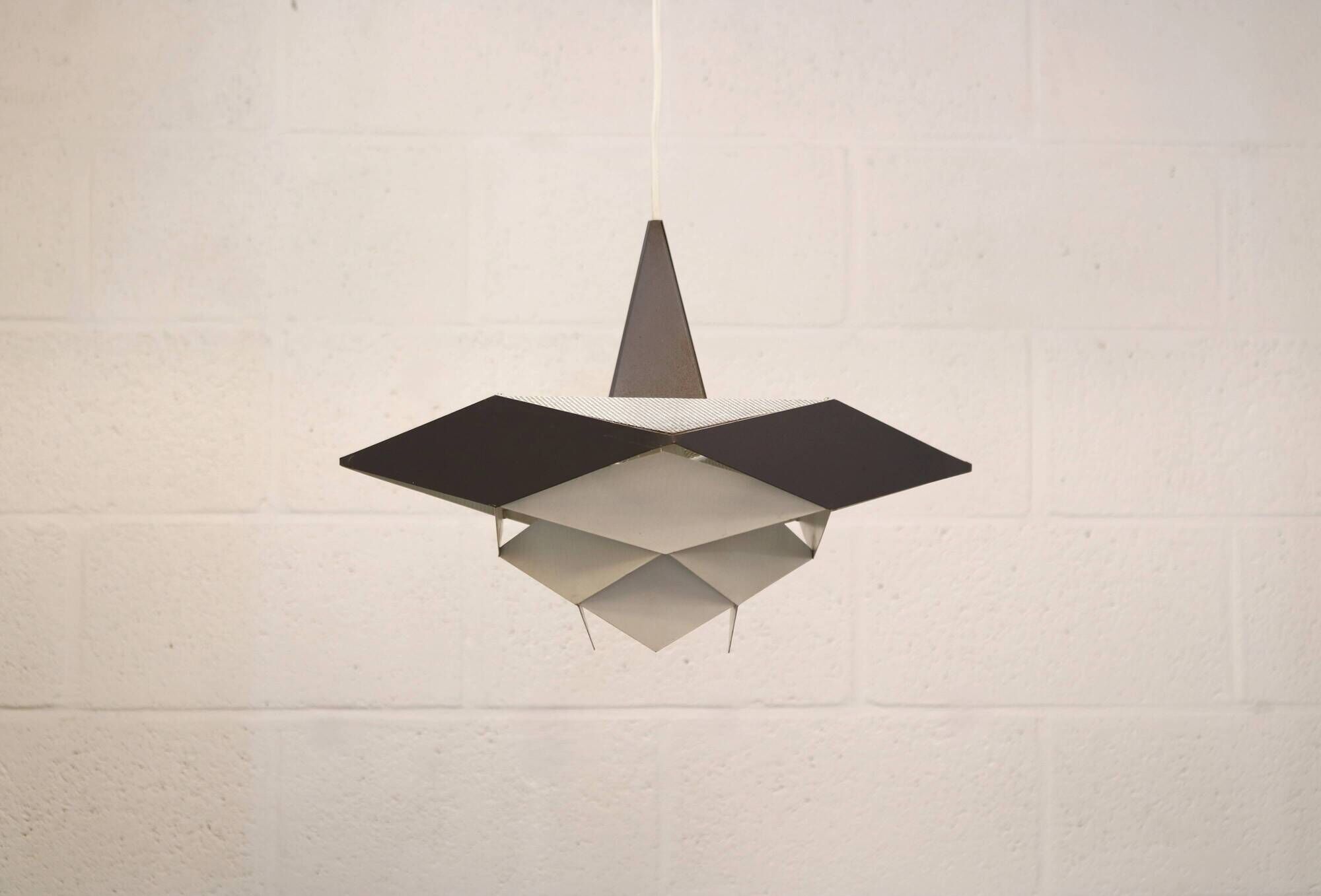 XL Mid-Century Modern Pendant Lamp: Preben Dahl Symfoni, Denmark 1960s