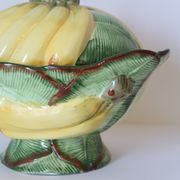 Service plat pichet banane vintage