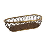 Wicker baby bassinet