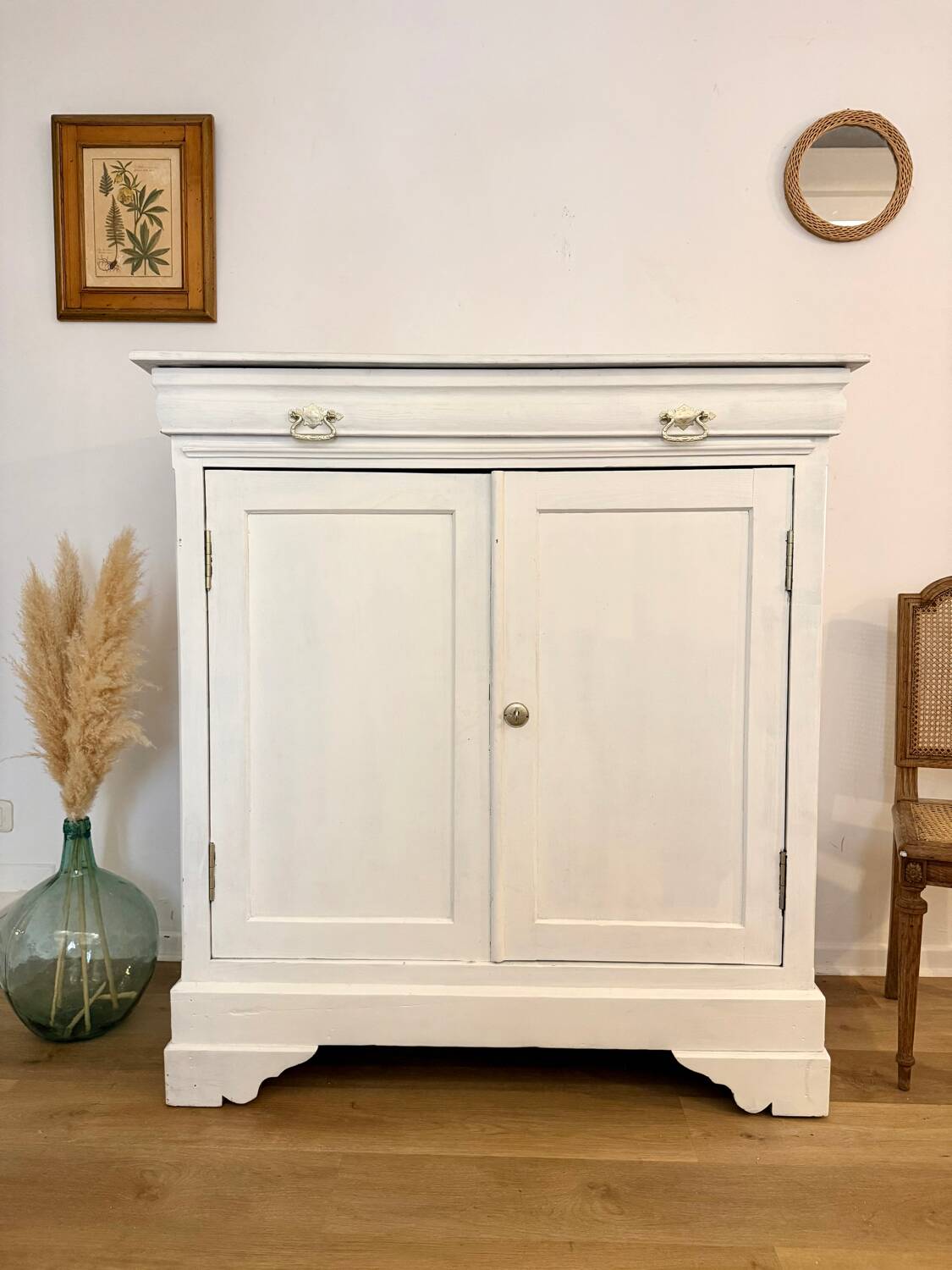 Antique patinated sideboard