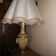 Large model alabaster lamp