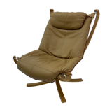 Falcon leather armchair by Sigurd Ressel for Vatne Møbler 1970s