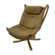 Falcon leather armchair by Sigurd Ressel for Vatne Møbler 1970s
