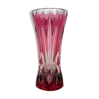 Small Bohemian crystal vase