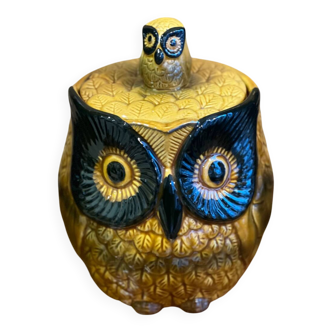 Owl 1970 / slipware box