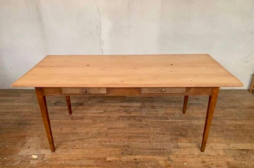 Farm table in wood