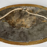 Old ceiling lamp crystal and bronze 1900