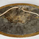 Plafonnier ancien cristal et bronze 1900