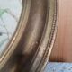 Antique oval curved glass frame 46/36c