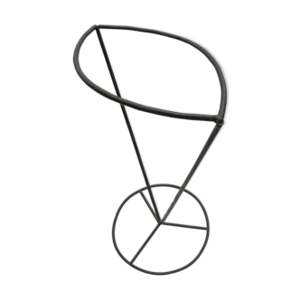 Porte parapluie forme parapluie Oeil en acier design années 50
