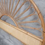 Rattan headboard