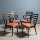 Set of Czechoslovak mid-century chairs, 1970s