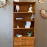 Vintage bookshelf bookcase