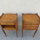 Pair of bedside table Louis XV style