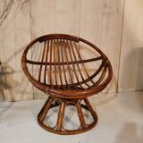 Rattan armchair