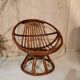 Rattan armchair