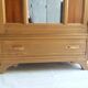 Vintage wardrobe of the 50's with 1 door