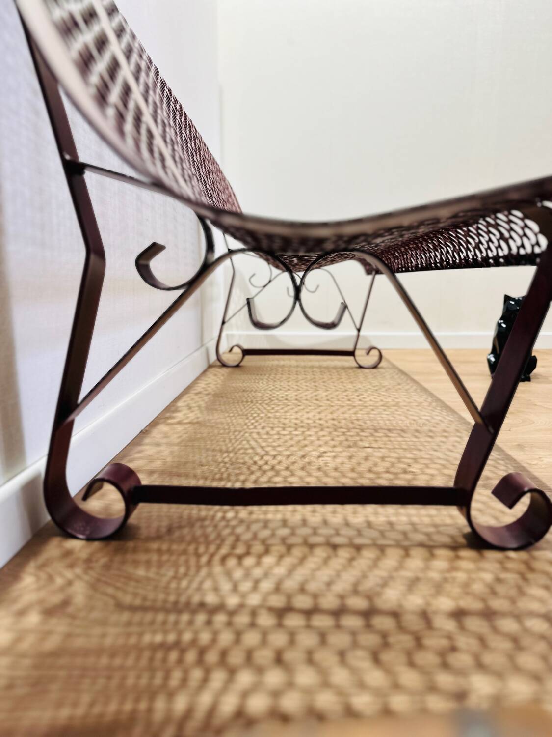 René Malaval metal bench