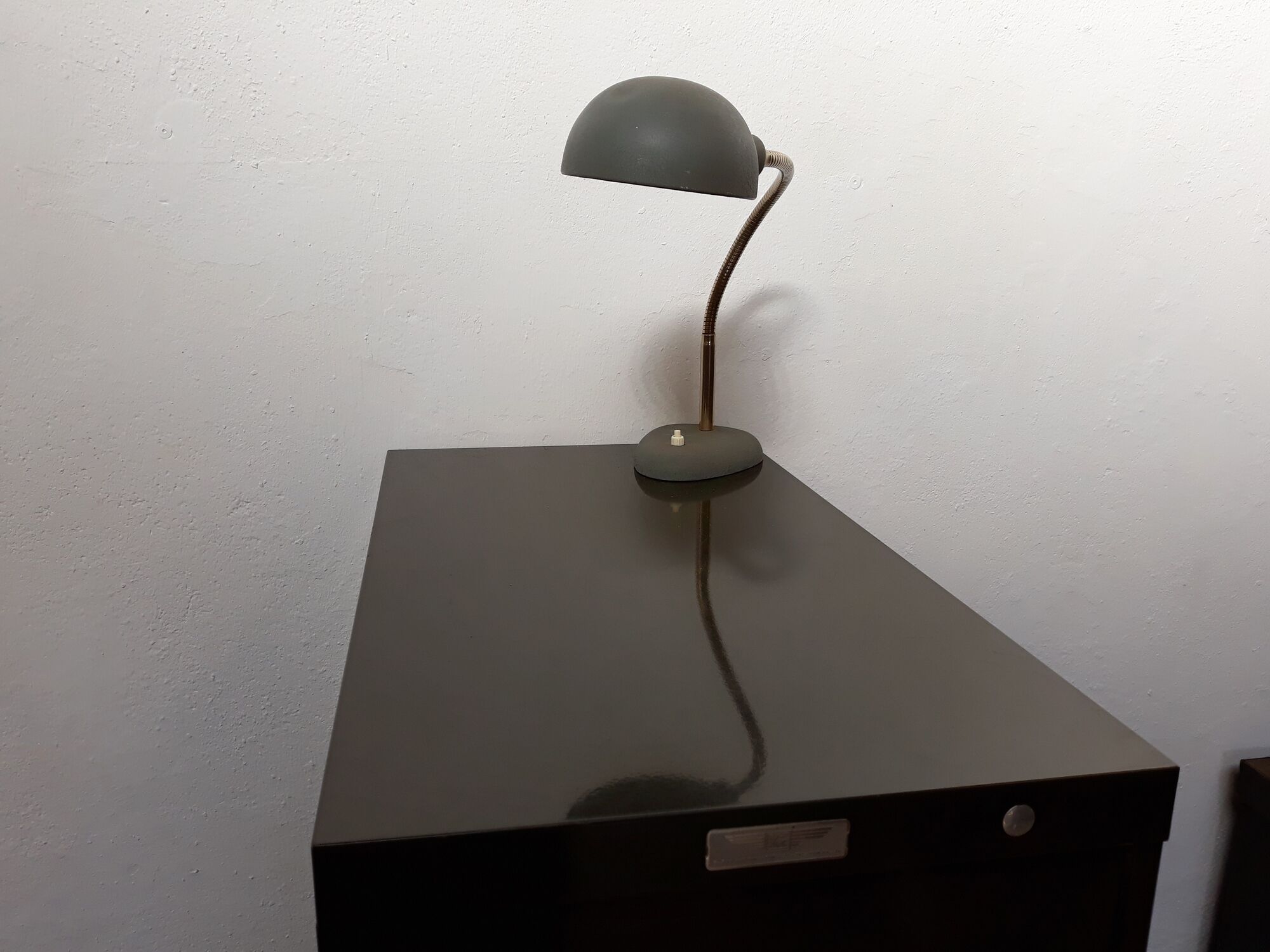 Industrial furniture metal drawers YAC 1950 vintage