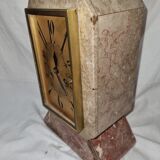 Art Deco clock in marble, early twentieth century