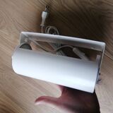White metal wall lamp, Ikea 80s