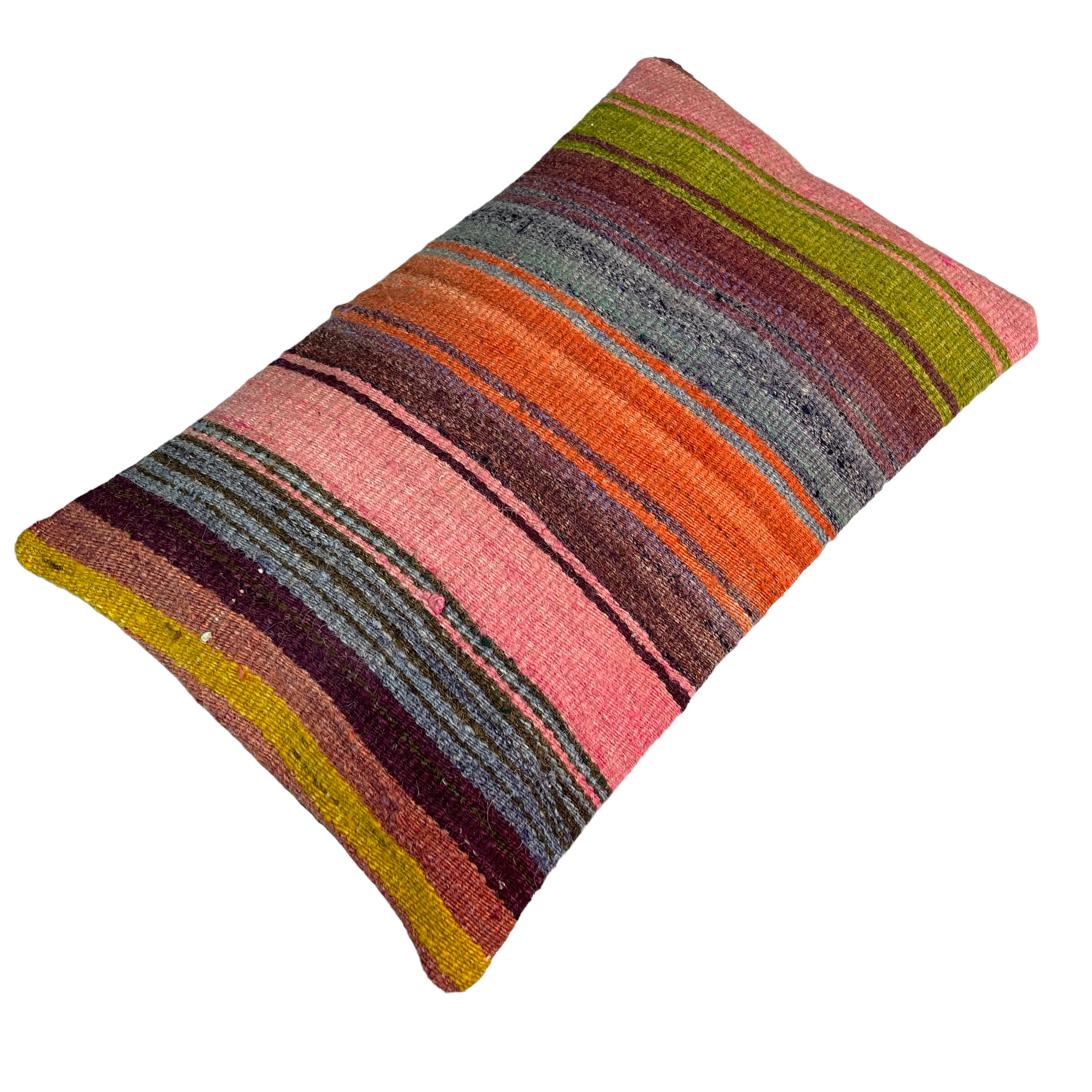 Vintage turkish handmade cushion cover , 30 x 50 cm