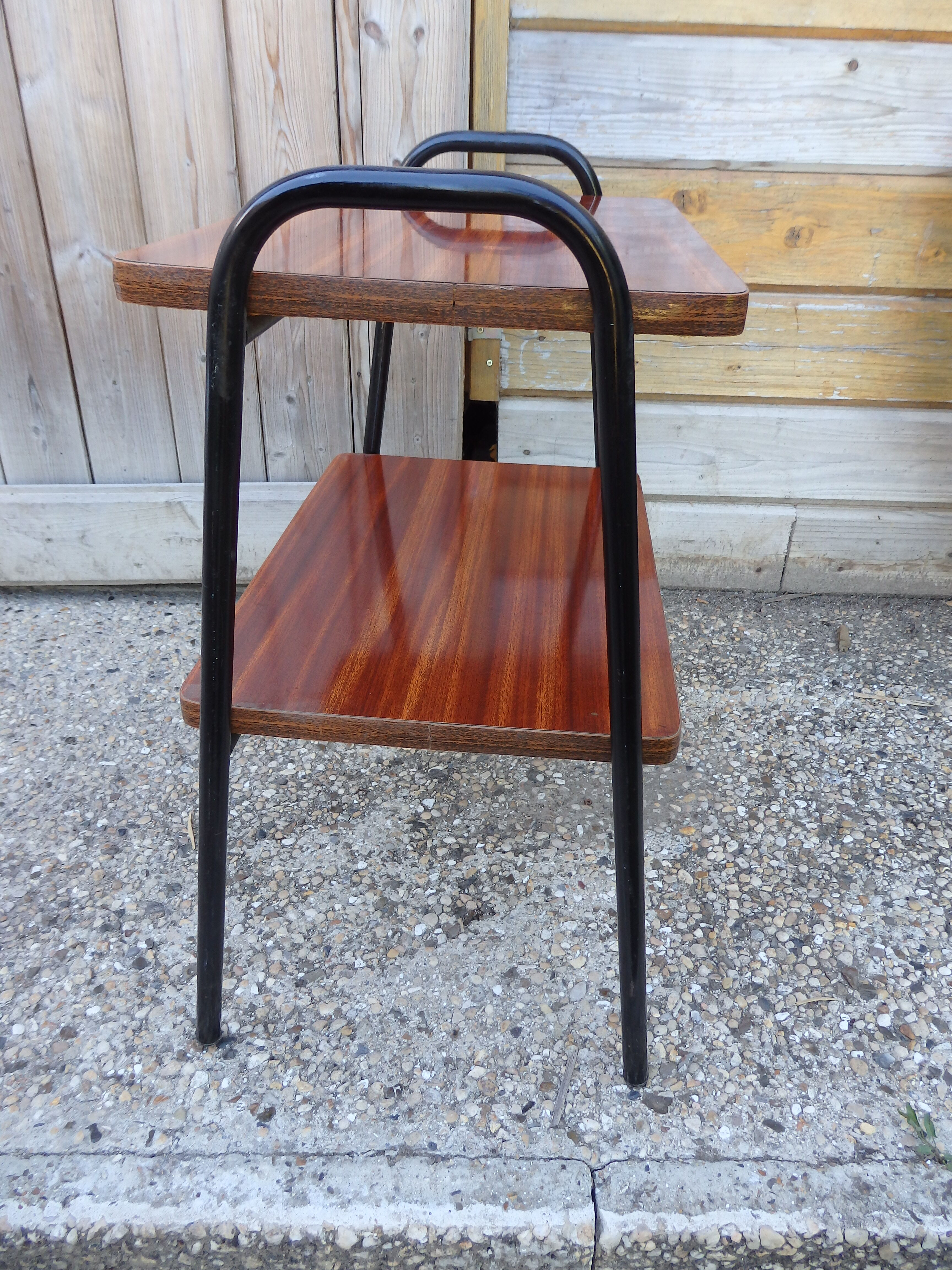 Vintage formica side table