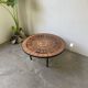 Capron “herbarium” coffee table with metal base