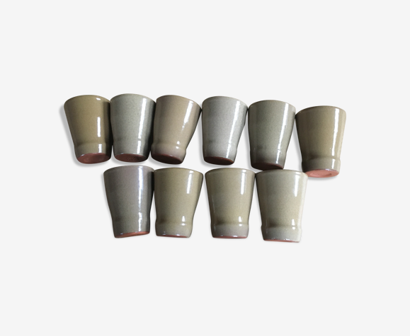 Série de 10 tasses