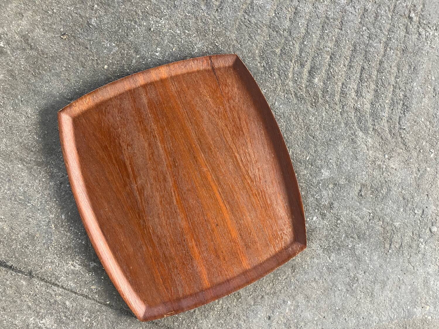 Teak veneer tray by ARY, Sweden 1960