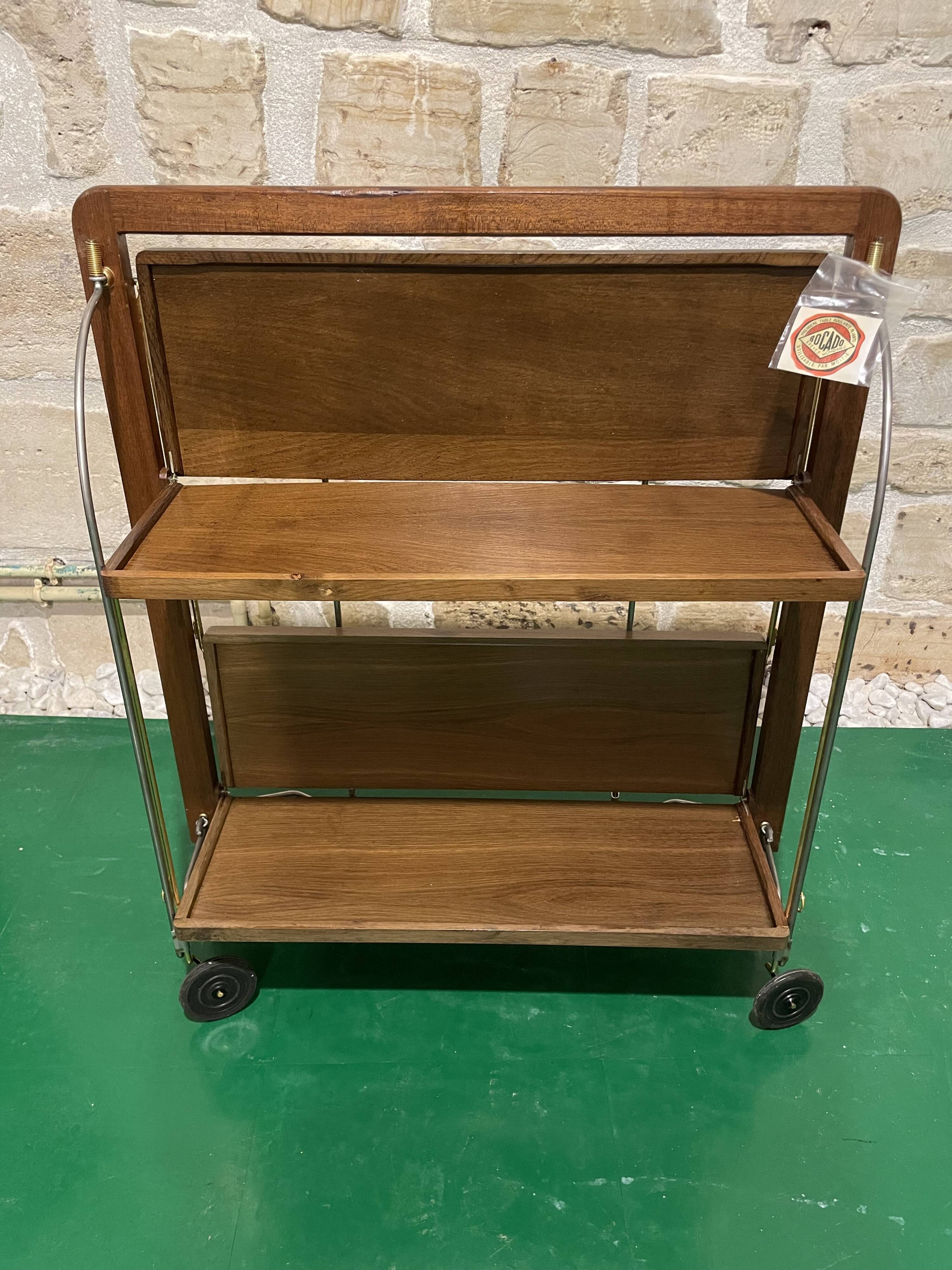 Bocado folding serving cart