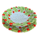strawberry dish + slotted spoon