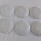 6 Raviers cups form shell Scallop porcelain oven Emile Henry culinary