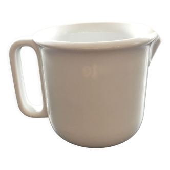 White porcelain creamer