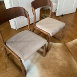 Baumann sleigh chairs