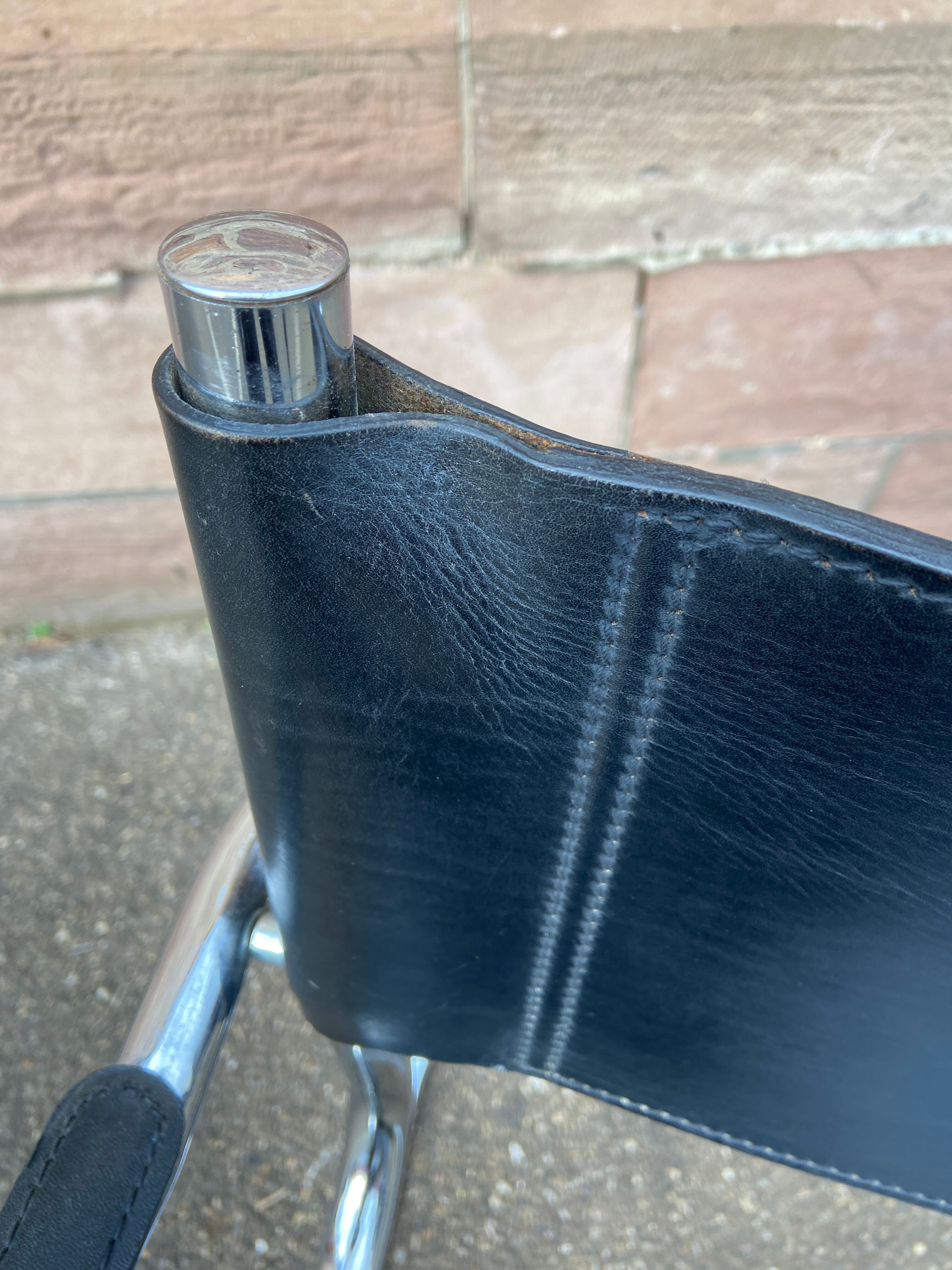 Office armchair cantilever B34 S34 style Marcel Breuer