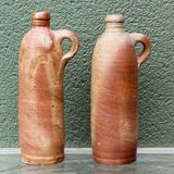 Set of two German stoneware bottles Herzoghthum Nassau Selters.