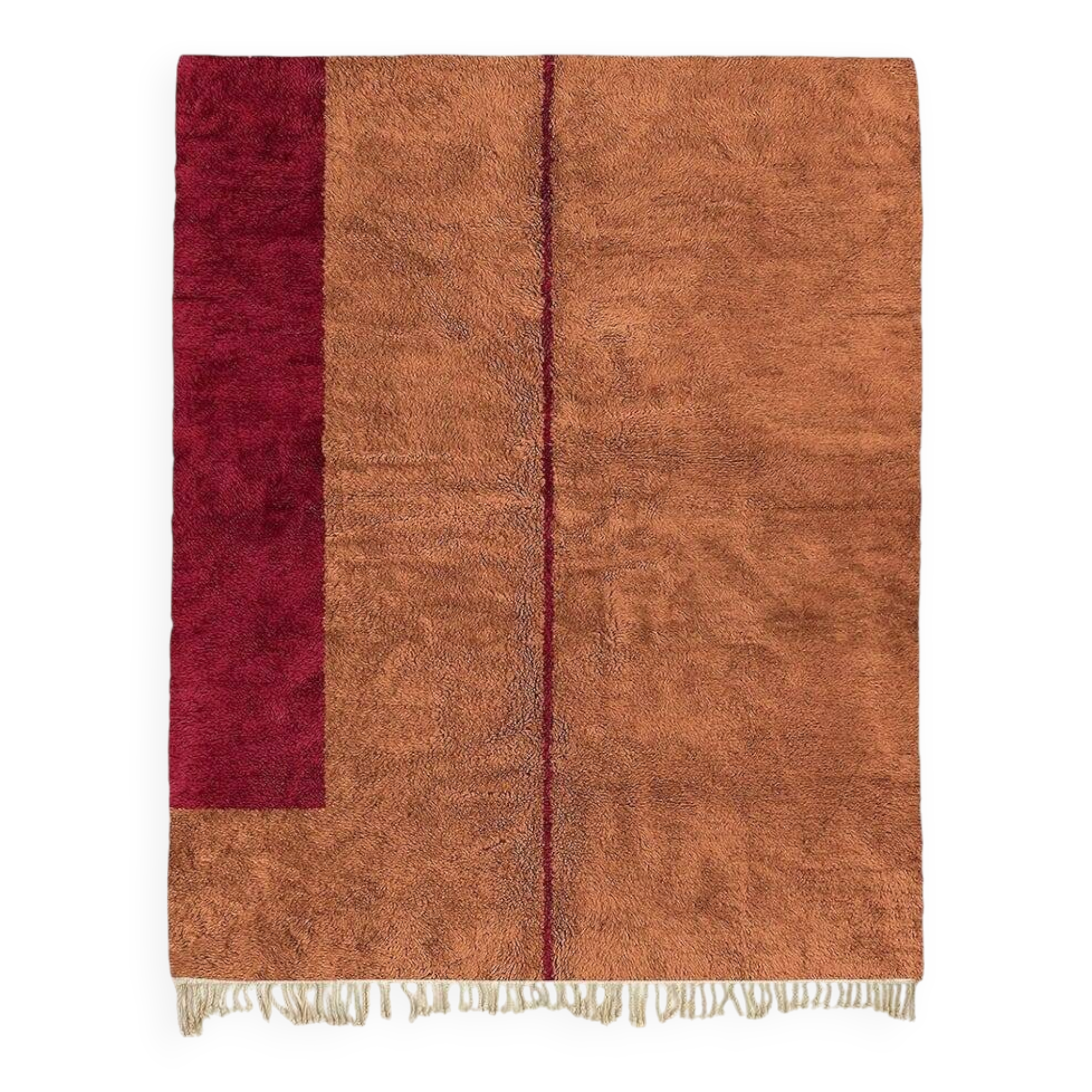 Traditional handmade Beni Ouarine rug 250cmx150cm