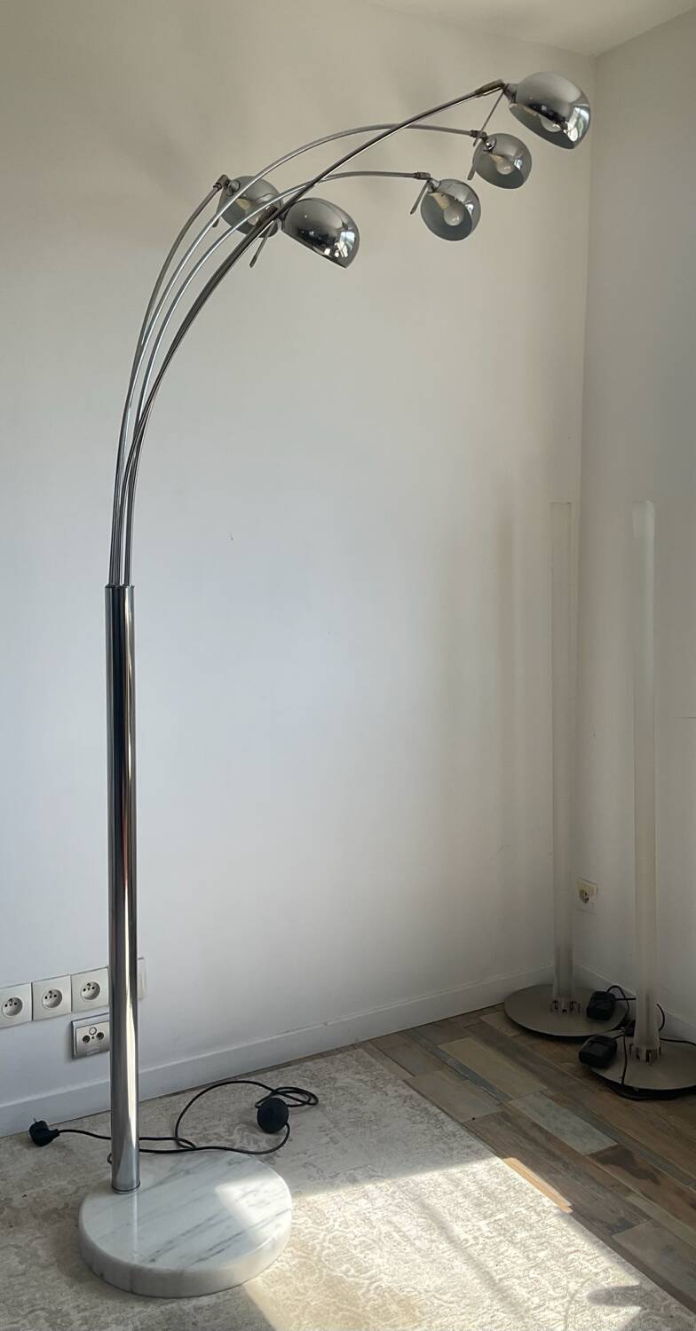 Muguet 5-branch floor lamp from the 70s