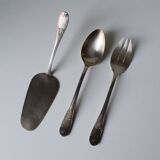 'REX' silver plated cake server