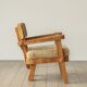 Stig Sandqvist, solid pine, lounge chair (pair)