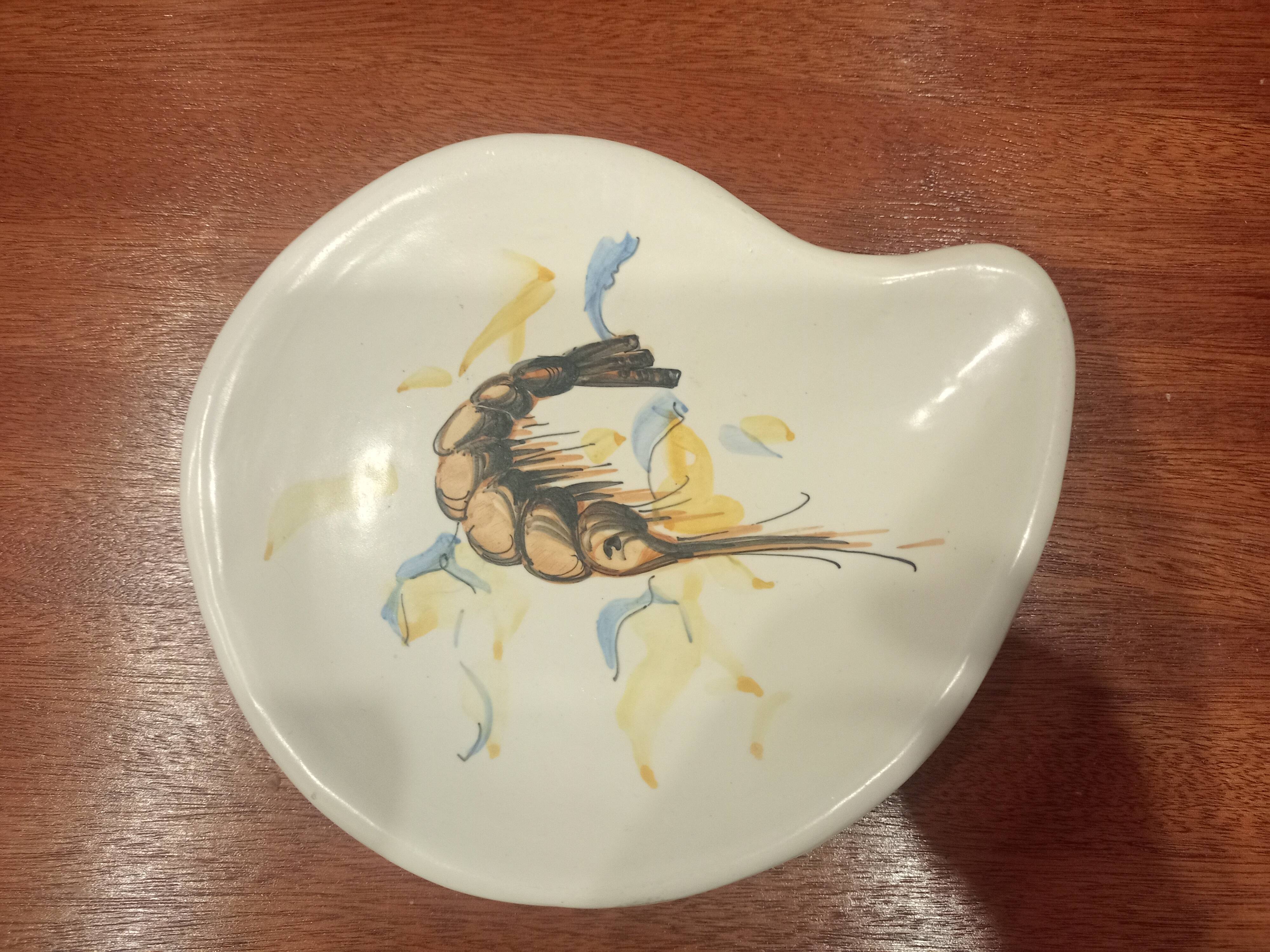 RENÉ DELARUE DESVRES, crustacean service