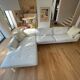 Roche Bobois leather corner sofa