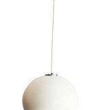 1970's Large White Ceiling Pendant